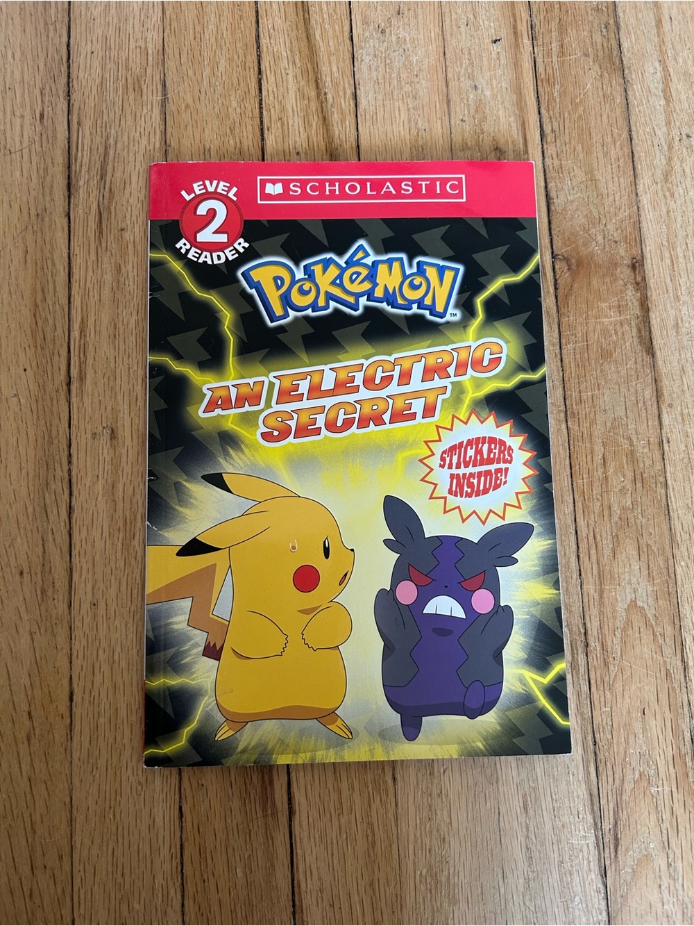 Scholastic Pokémon An Electric Secret — Yellow & Purple Characters